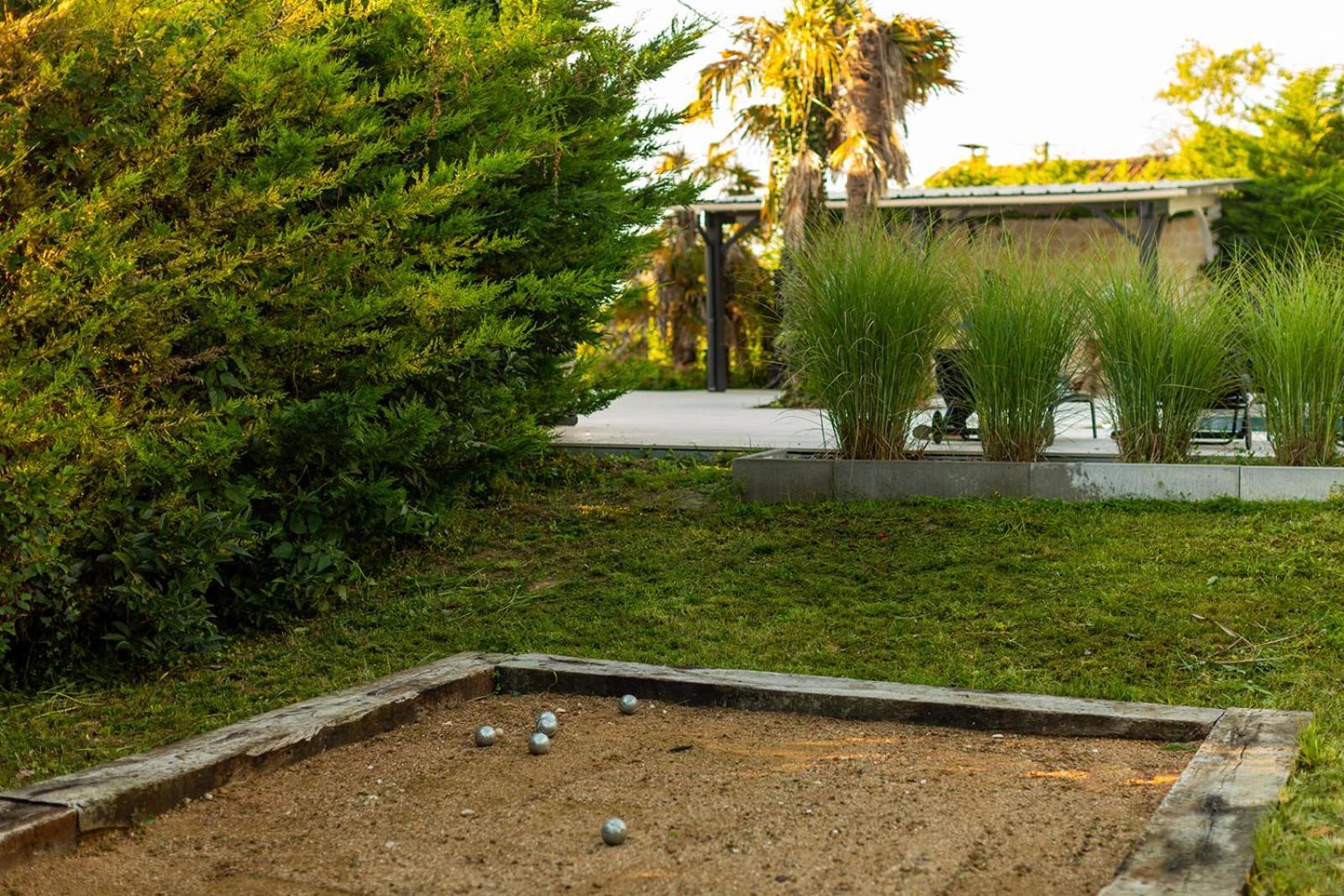 Villa Au Petit Bonheur Avec Clim - Hameau Au Calme - Piscine Chauffee - Petanque Moncrabeau Екстер'єр фото