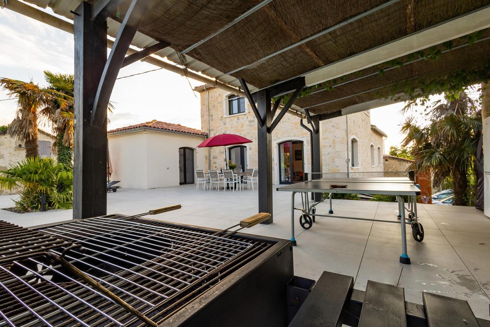 Villa Au Petit Bonheur Avec Clim - Hameau Au Calme - Piscine Chauffee - Petanque Moncrabeau Екстер'єр фото